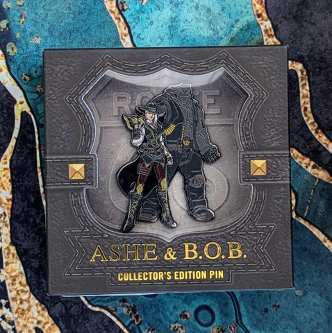 Ashe & B.O.B. Pin