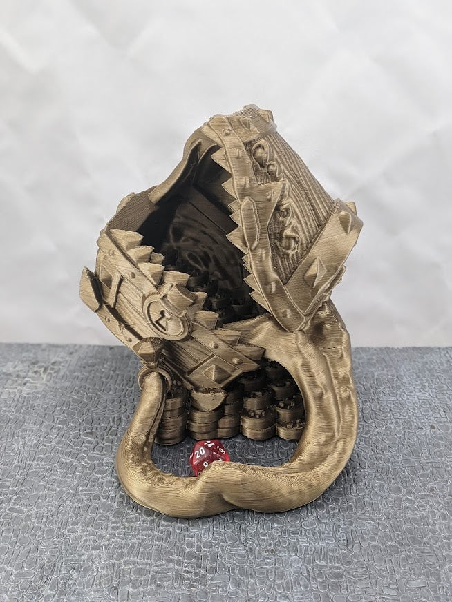 dice オブジェ The Andean Longneck, set of 7 dragon-themed resin dice for RPG