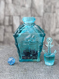 Ocean Potion Dice Bottle in Resin